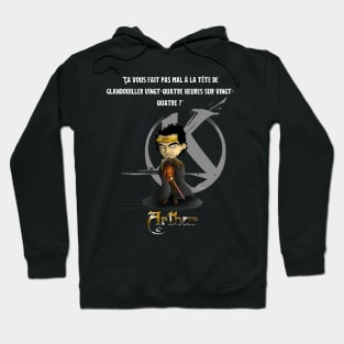 Does it hurt your head to hang out around the clock? Hoodie